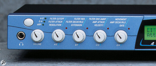 Emu Audity 2000 rotary controls. Emu Audity 2000 rotary controls.