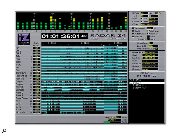 The RADAR 24's clean visual interface is available by simply plugging in an SVGA monitor. The RADAR 24's clean visual interface is available by simply plugging in an SVGA monitor.