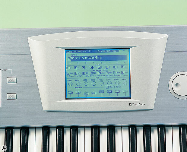 The Trinity's touch‑sensitive LCD screen makes parameter editing easier than on the Z1. The Trinity's touch‑sensitive LCD screen makes parameter editing easier than on the Z1.