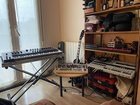 r/synthesizers - home setup. Sometimes I miss a sequencer, sometimes not
