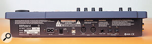 The U8 provides a single MIDI In and Out for interfacing keyboard and sound modules. The U8 provides a single MIDI In and Out for interfacing keyboard and sound modules.