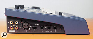 The U8's analogue inputs cater for most of the signals you're likely to record. The U8's analogue inputs cater for most of the signals you're likely to record.